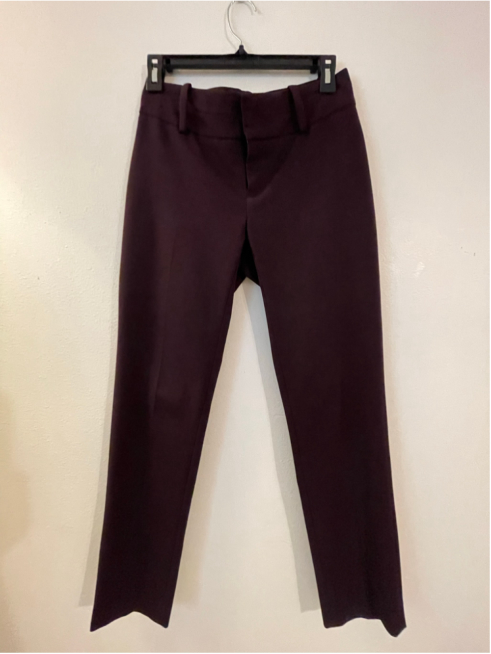 Women's Calvin Klein Trousers Size 8 maroon